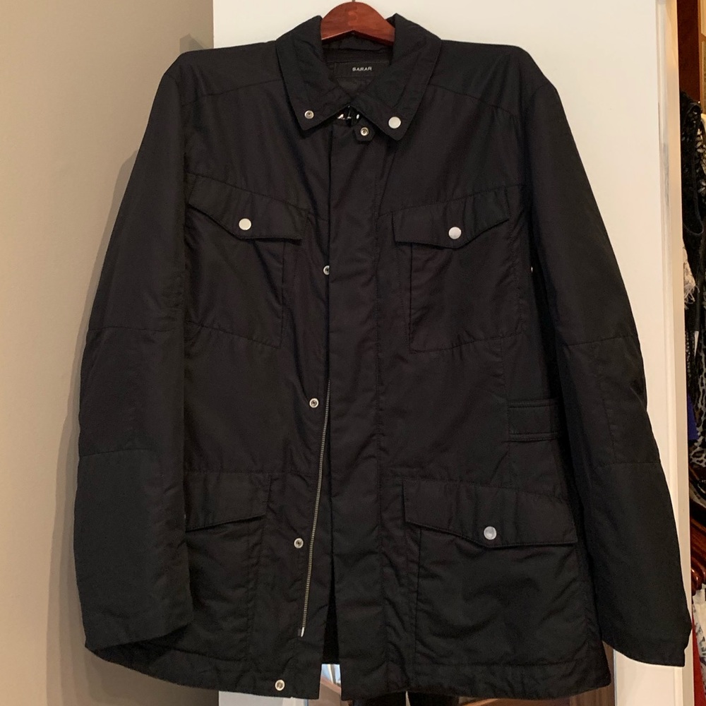Sarar Men’s Black Jacket - Size 46R